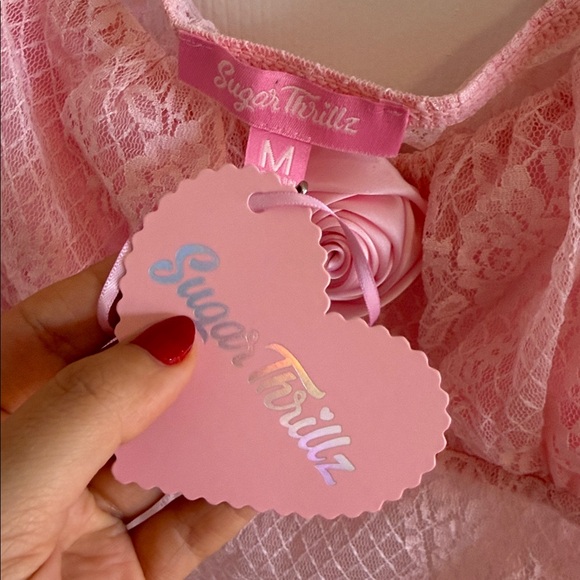 Sugar Thrillz True Love Nonsense Lace Bodysuit - Picture 6 of 6